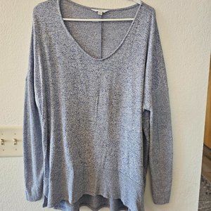 Time & Tru Pull Over Sweater Light Weight Women's Size L Long Sleeves